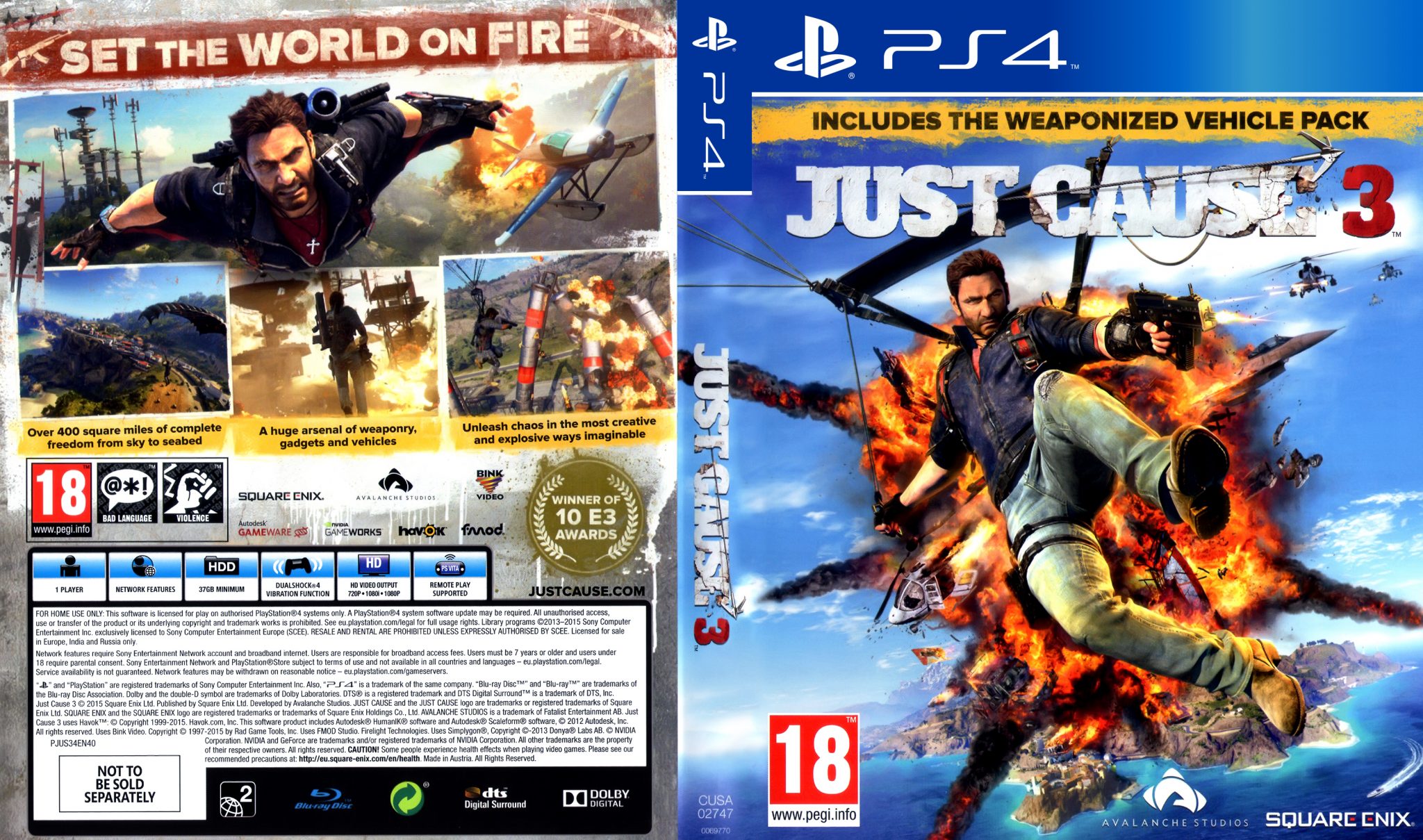 Just cause 3 как открыть все модификации